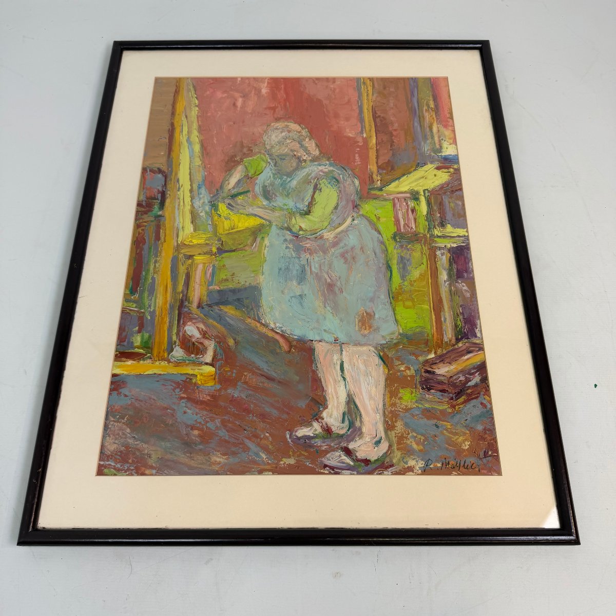 Huile sur toile de Romain Malfliet -photo-8