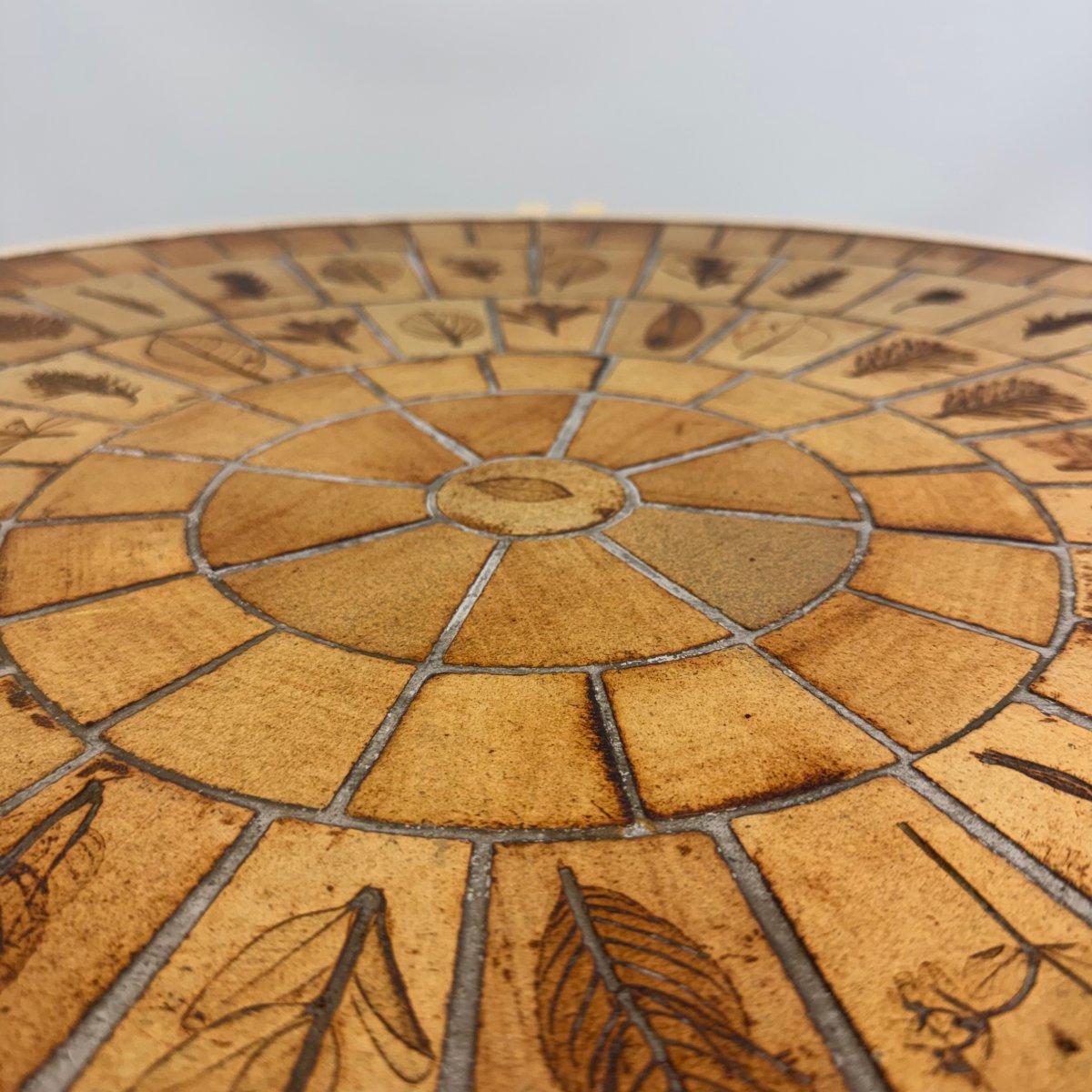 Garrigues/les Herberies Coffee Table By Roger Capron For Vallauris  -photo-5