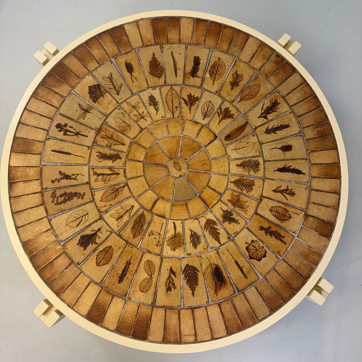 Garrigues/les Herberies Coffee Table By Roger Capron For Vallauris  -photo-6