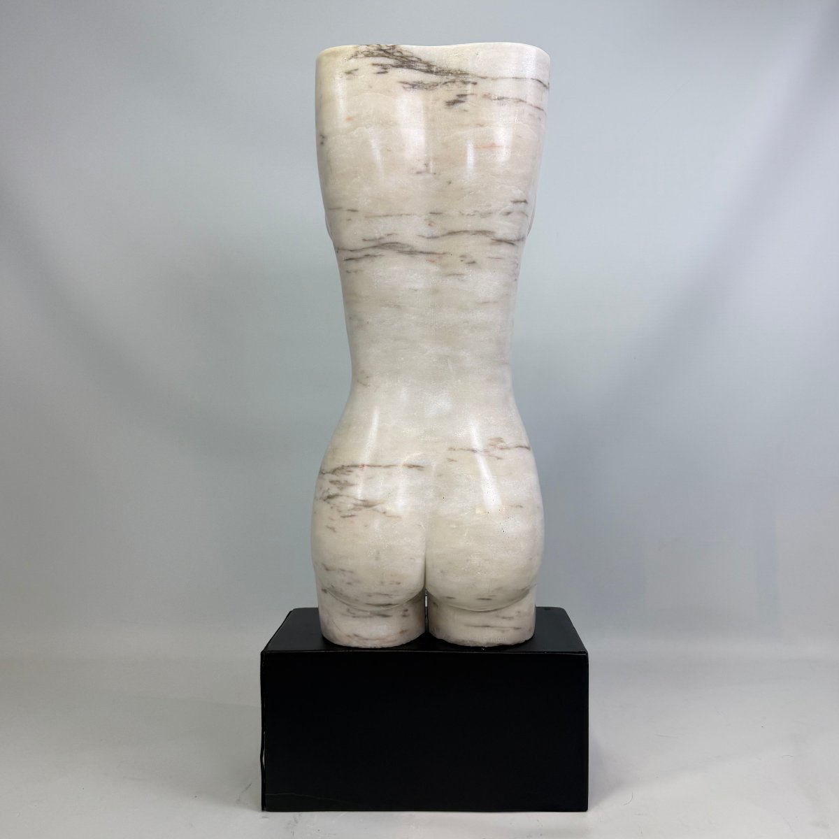 Marble Bust Of A Woman By Paul Baeteman-photo-3