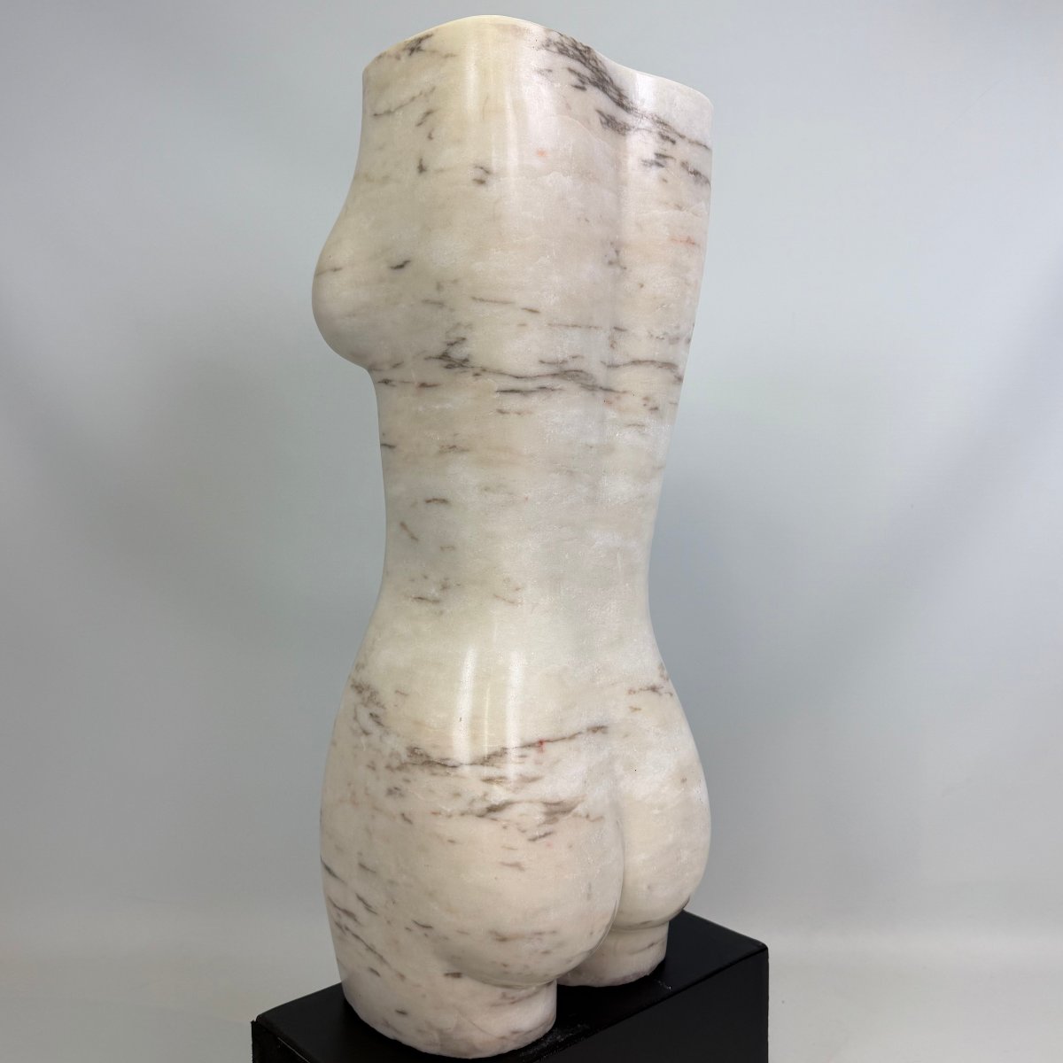 Marble Bust Of A Woman By Paul Baeteman-photo-4