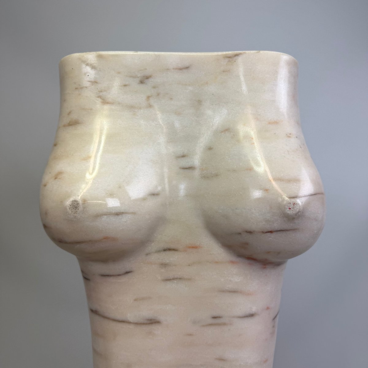 Marble Bust Of A Woman By Paul Baeteman-photo-1