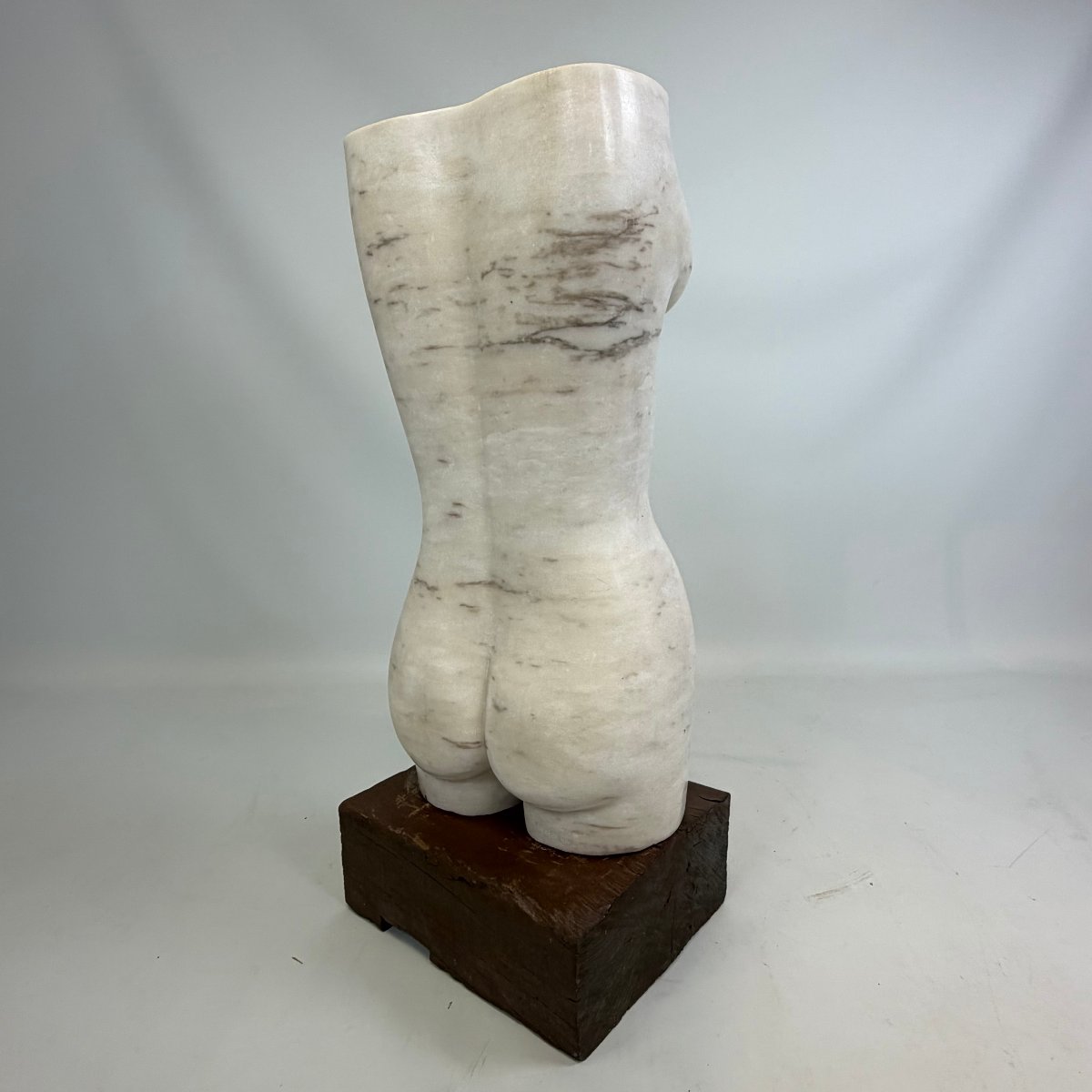 Marble Bust Of A Woman By Paul Baeteman -photo-4