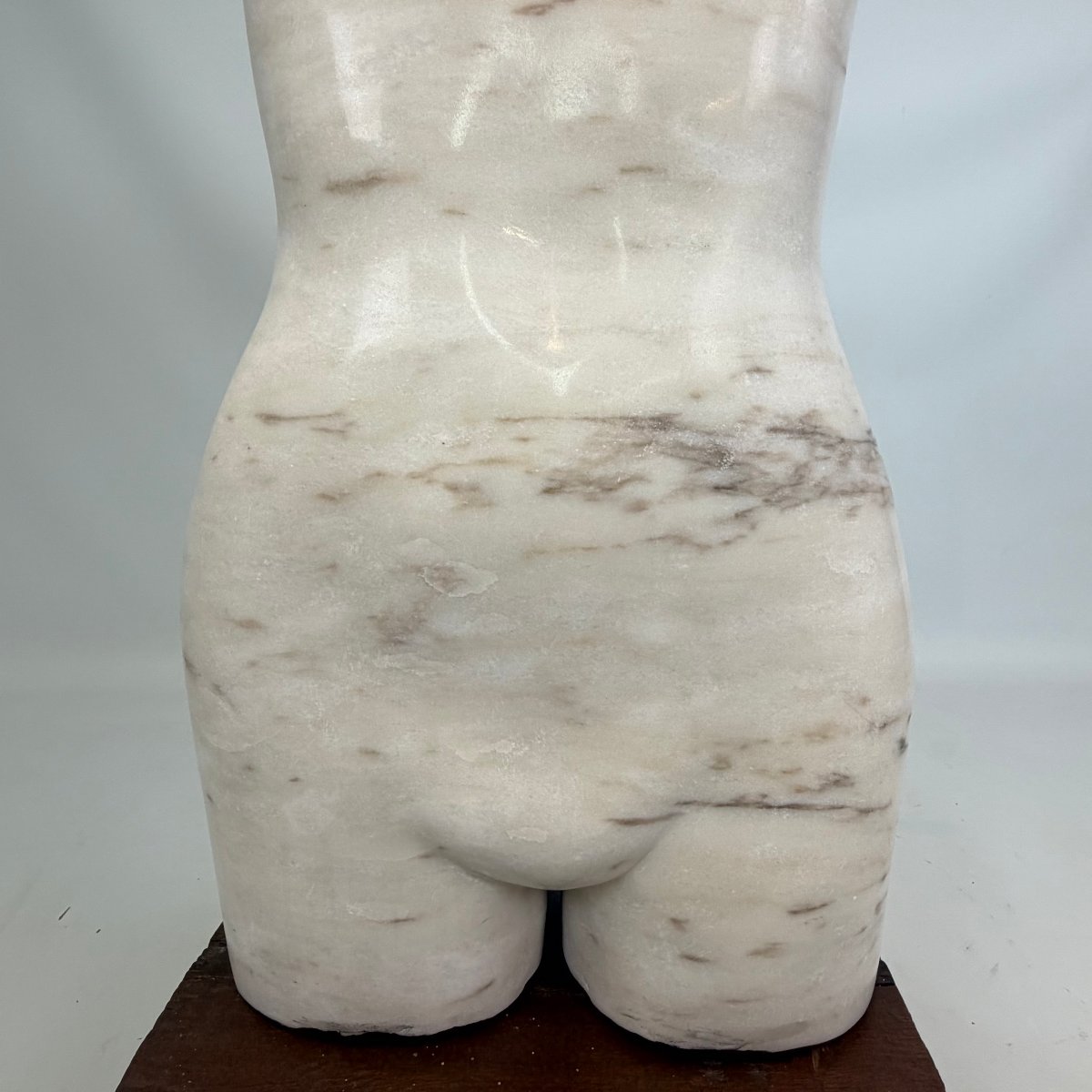 Marble Bust Of A Woman By Paul Baeteman -photo-3