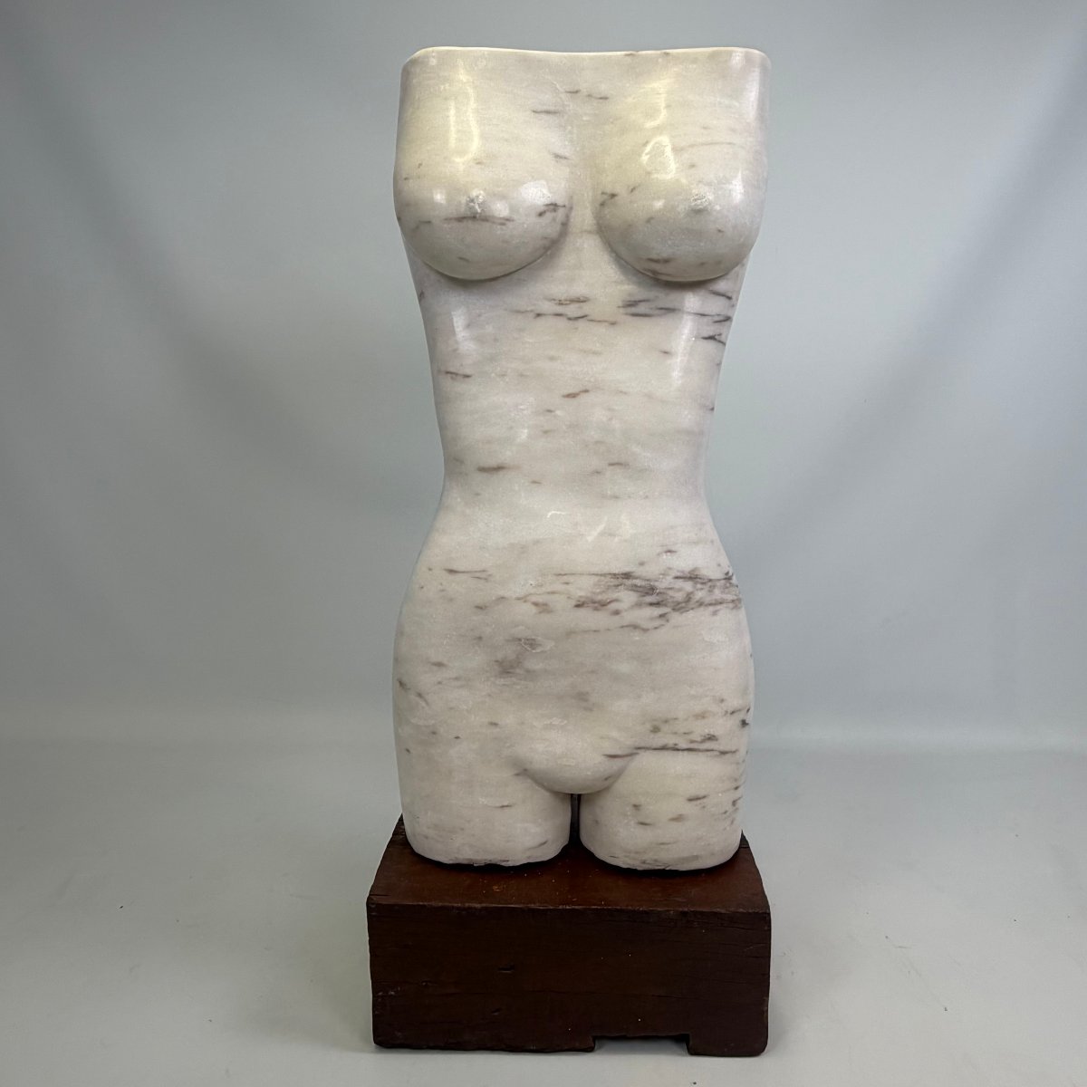 Marble Bust Of A Woman By Paul Baeteman 