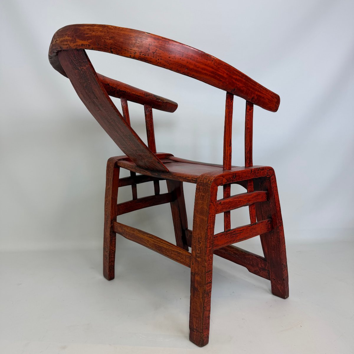 Pair Of Antique Chinese “grand Tutor” Chairs-photo-4