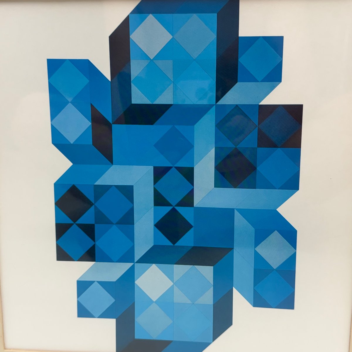 Silkscreen Print “tridim-kek” By Victor Vasalery -photo-2