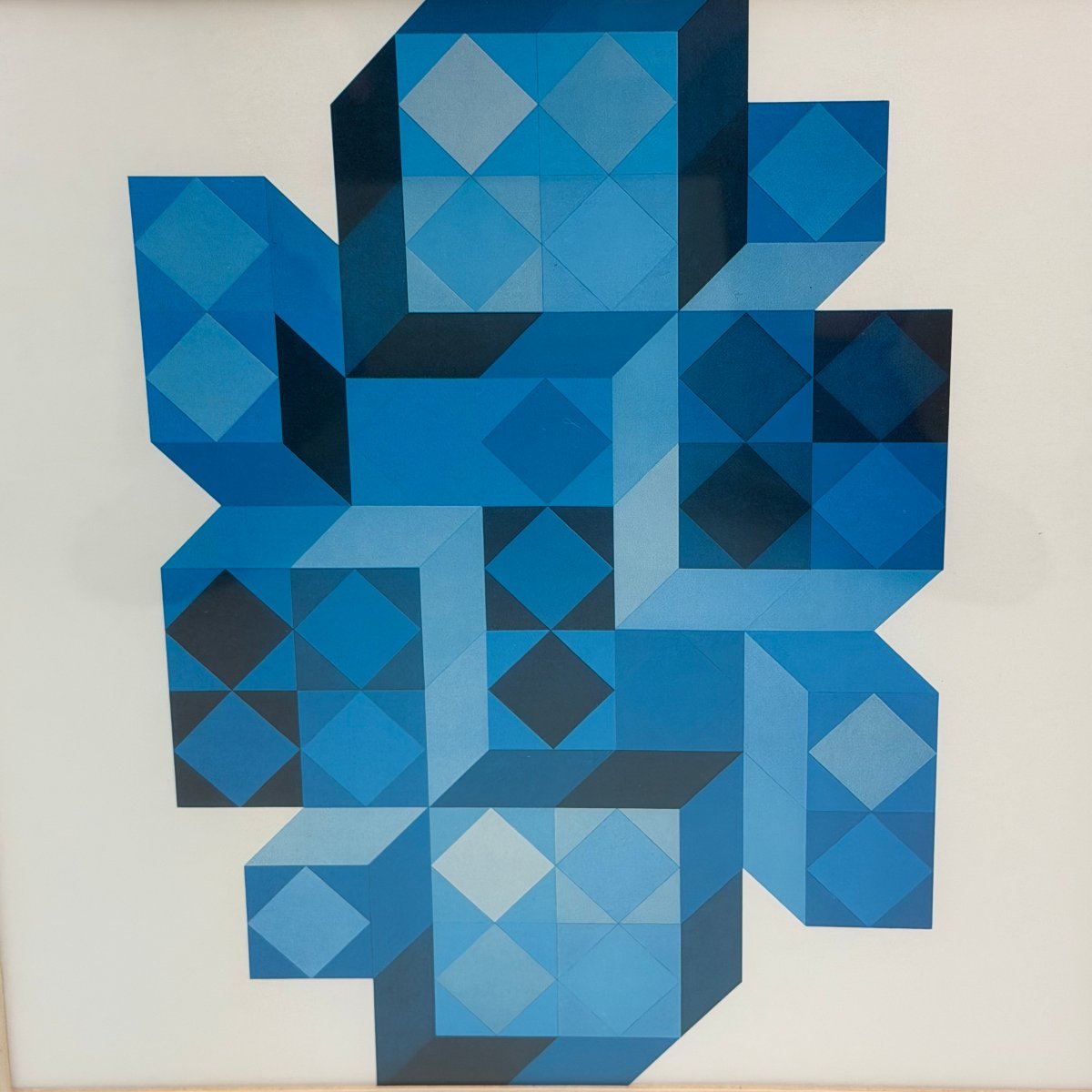 Silkscreen Print “tridim-kek” By Victor Vasalery -photo-2