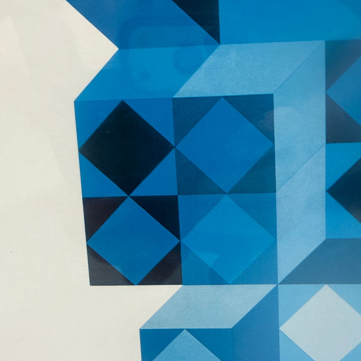 Silkscreen Print “tridim-kek” By Victor Vasalery -photo-5
