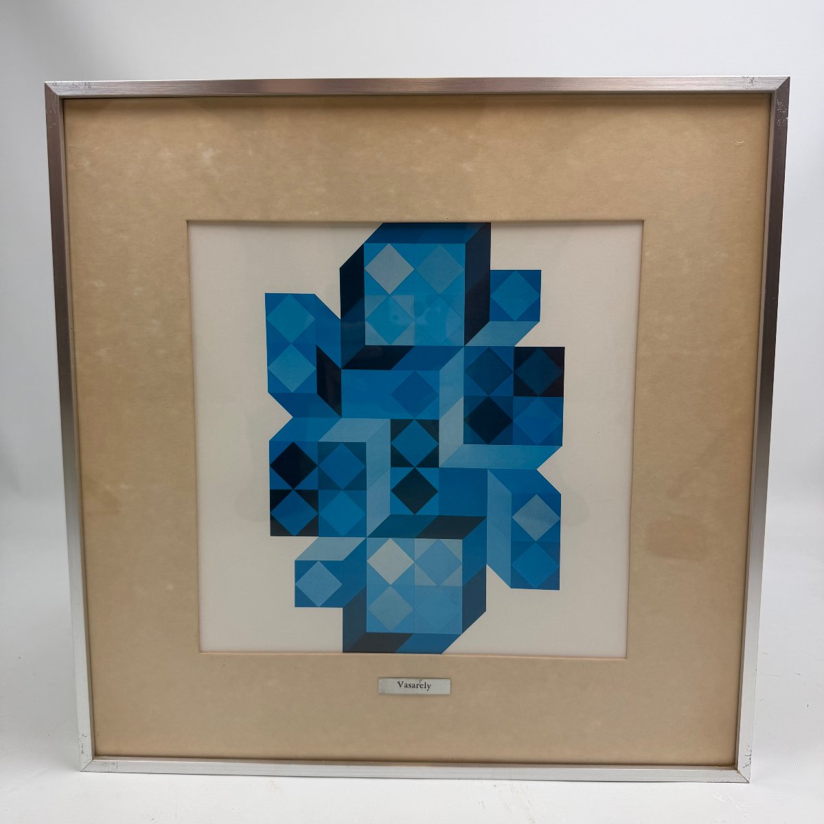 Silkscreen Print “tridim-kek” By Victor Vasalery 