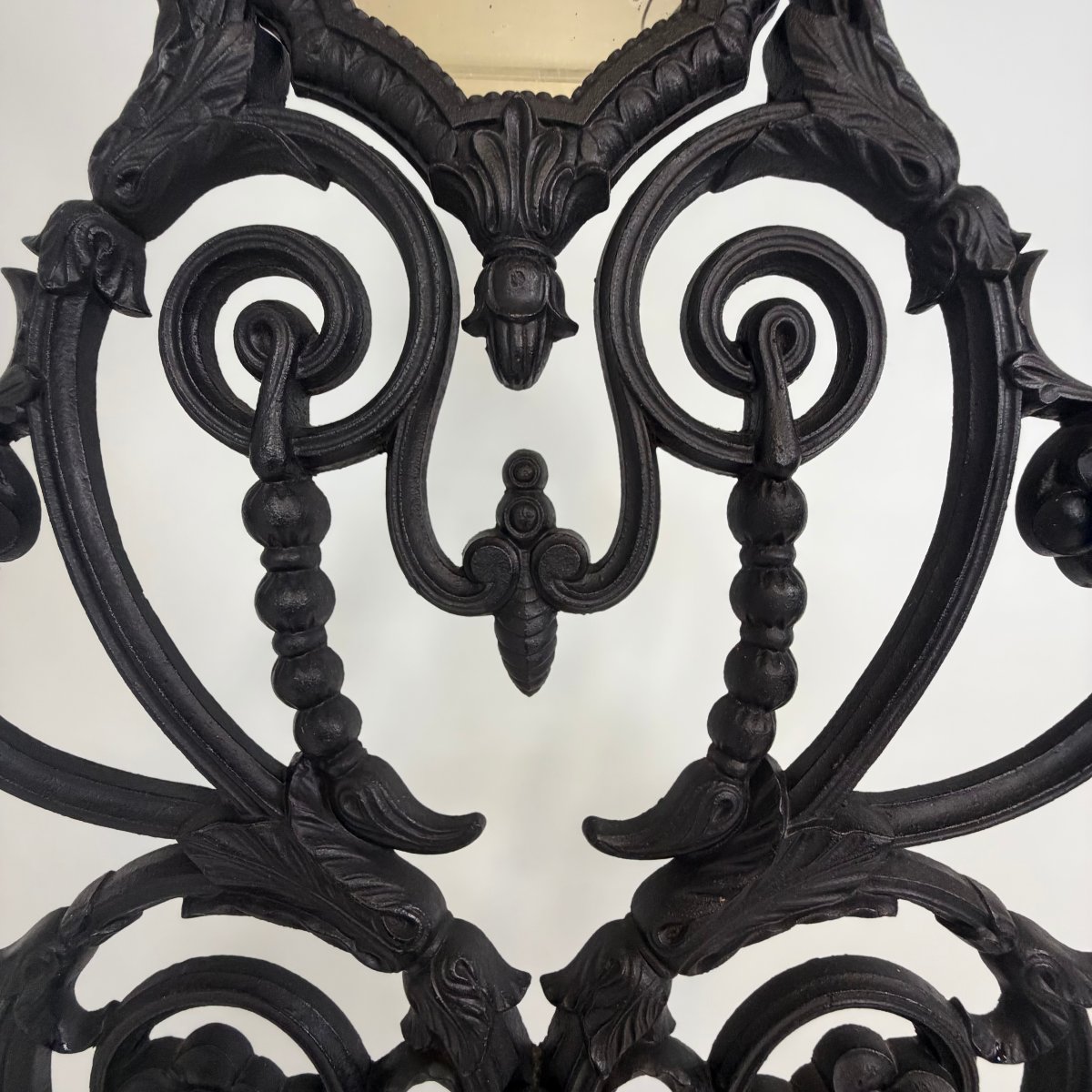 Porte-manteau en fonte de style rococo français -photo-3