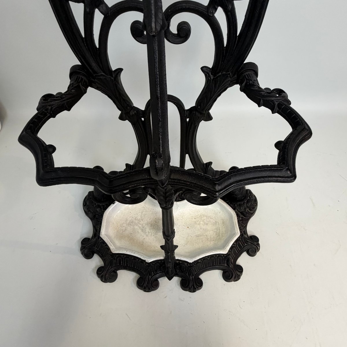 Porte-manteau en fonte de style rococo français -photo-6