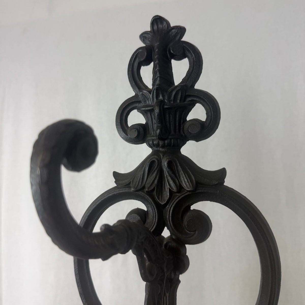 Porte-manteau en fonte de style rococo français -photo-7