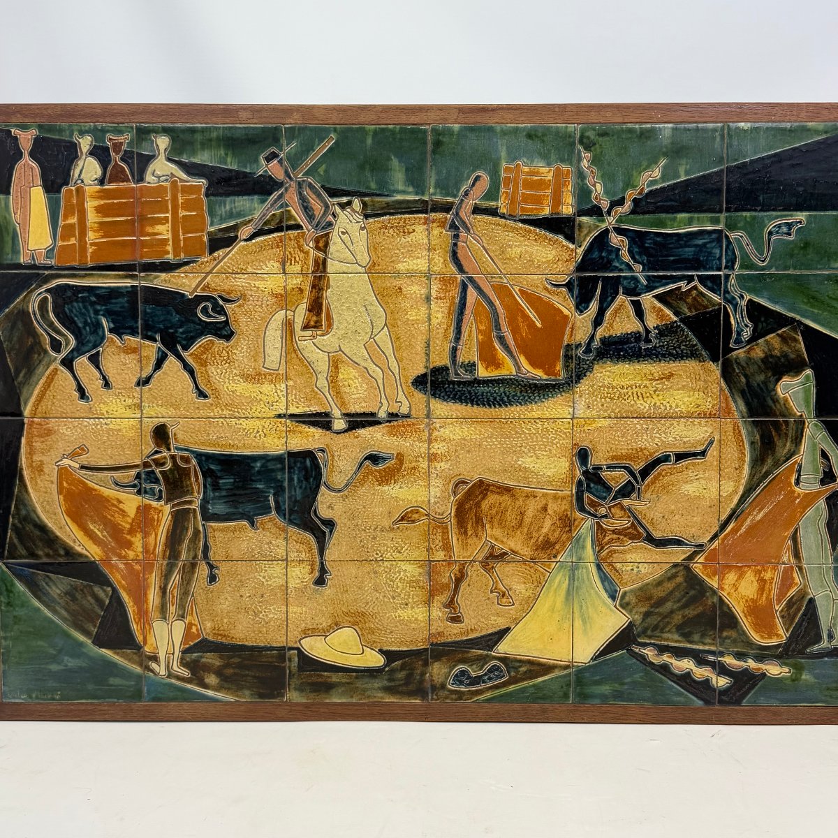 Ceramic Artwork "corrida" By Vilà Clara Ceramistes-photo-2