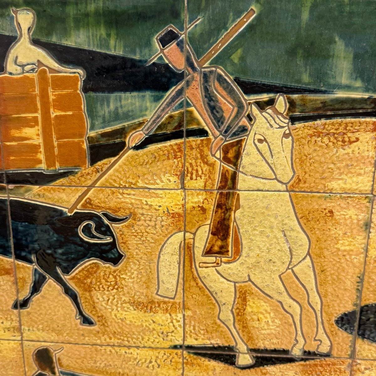 Ceramic Artwork "corrida" By Vilà Clara Ceramistes-photo-1