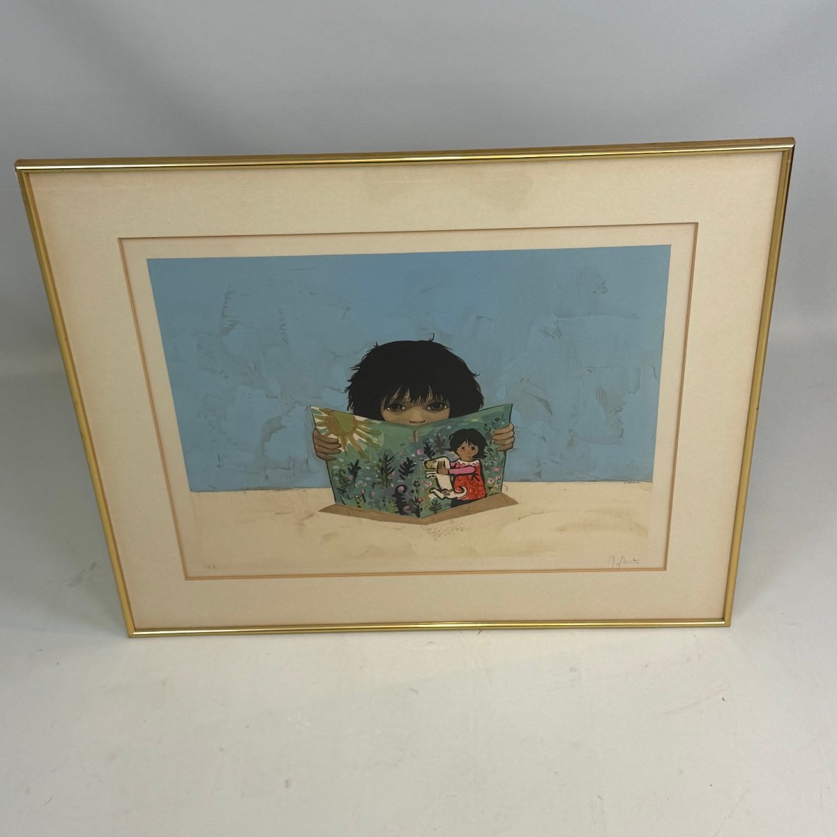 "picture Book" Lithograph By Jef Wauters -photo-3
