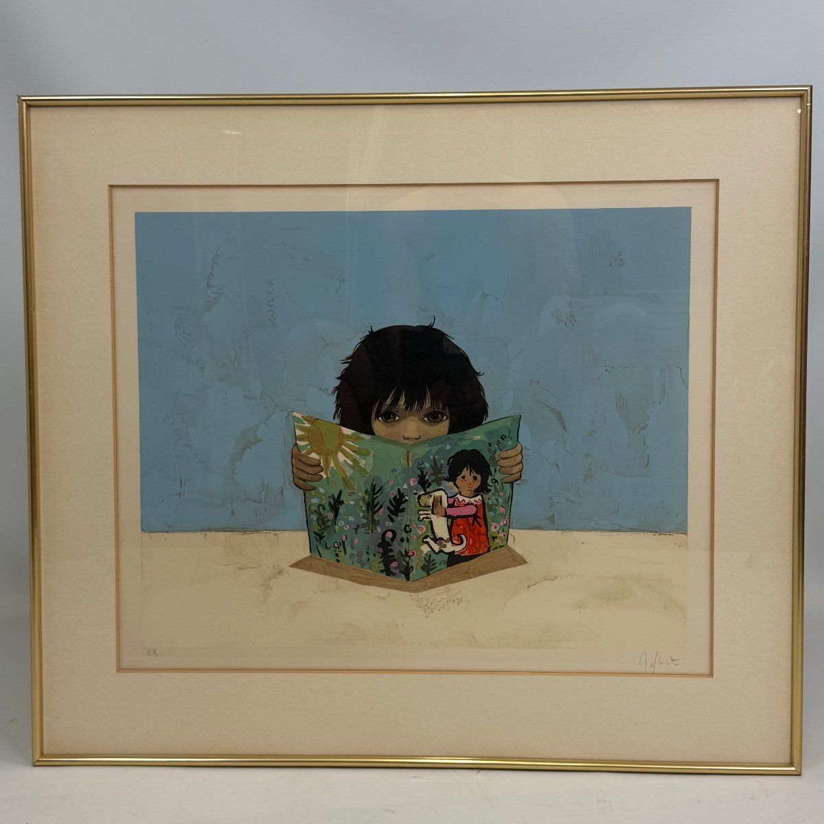 "picture Book" Lithograph By Jef Wauters -photo-6