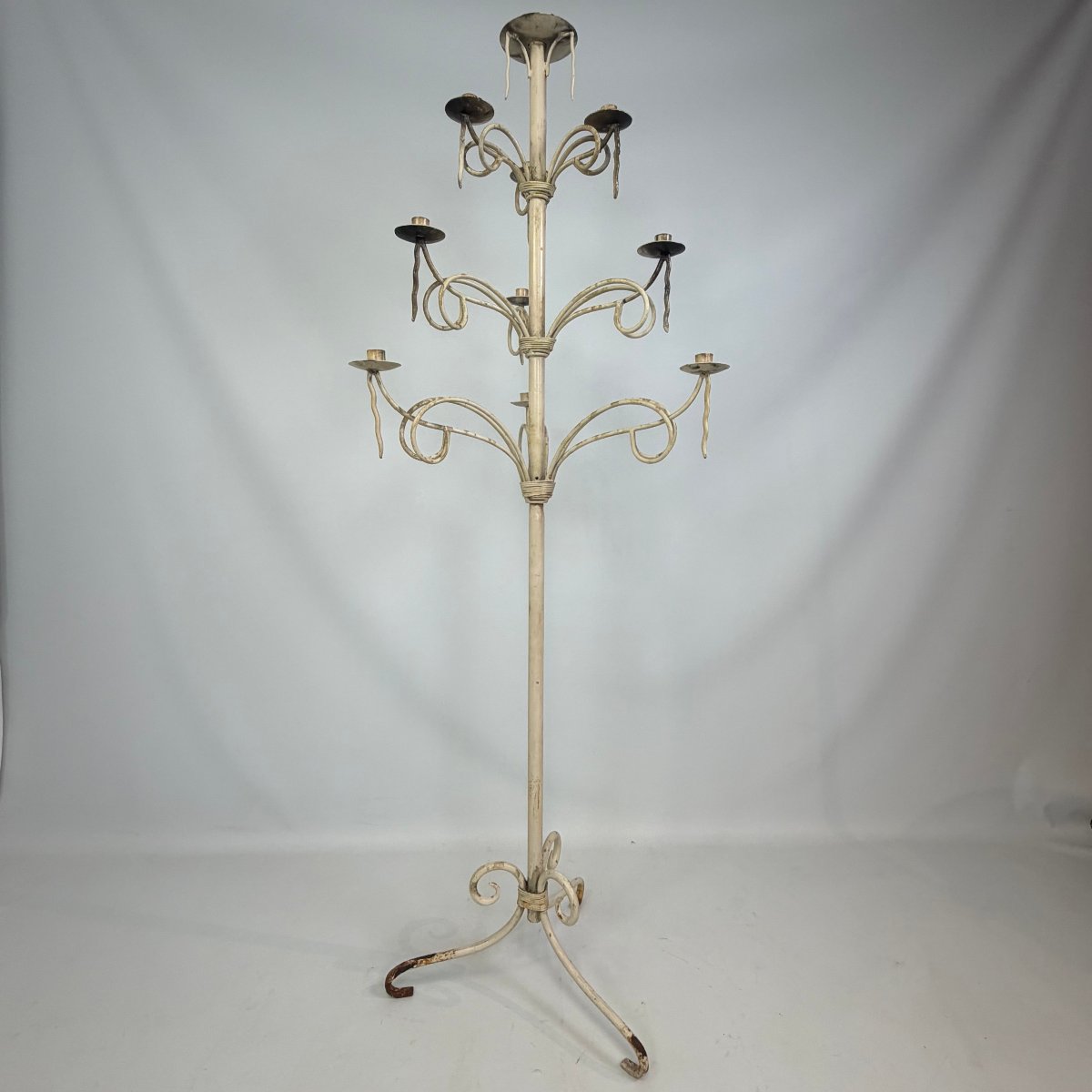 Candélabres  dotée de 10 bougeoirs