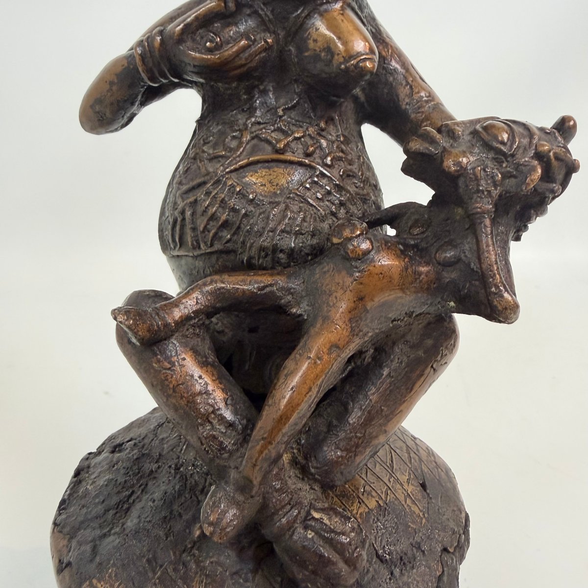 Bronze Statue Of Motherhood By Tikar-photo-4