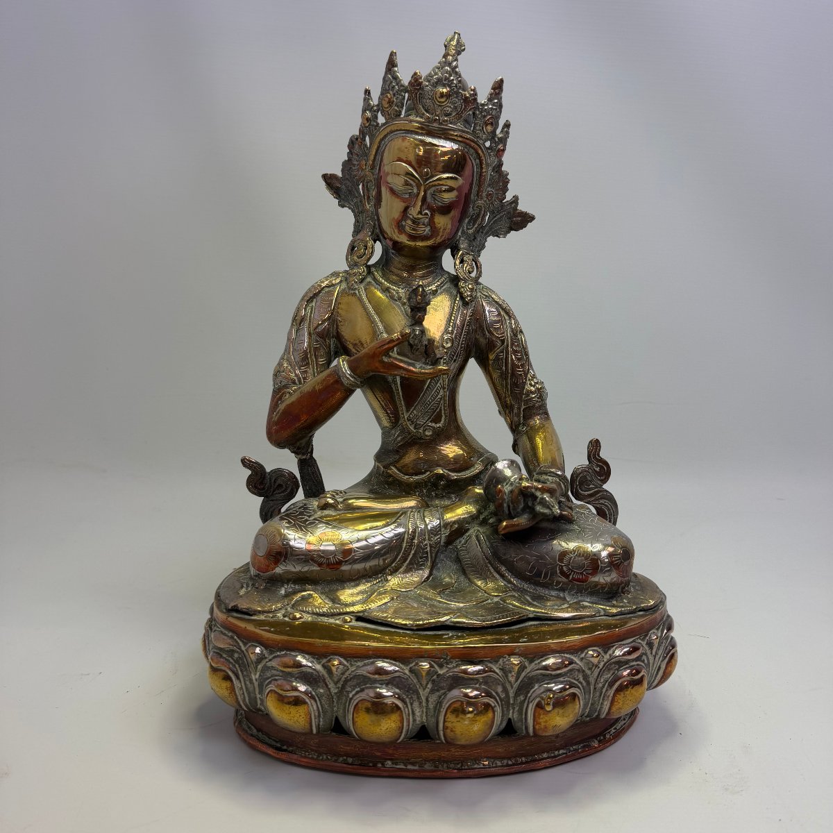 Large Statue Of Vajrasattva Buddha-photo-4