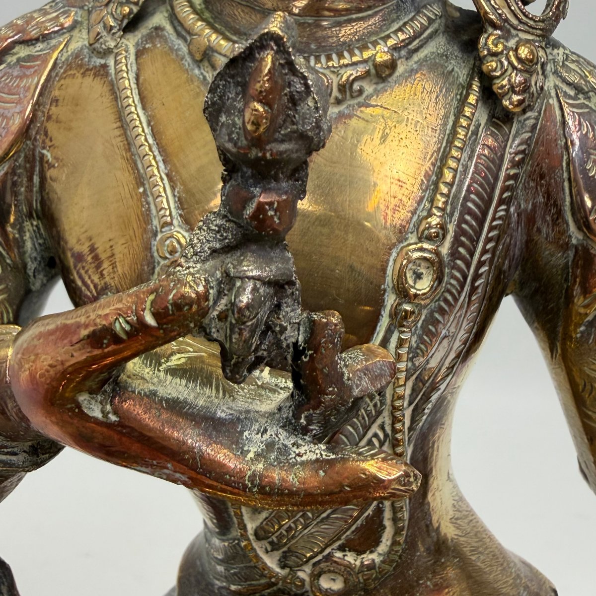 Large Statue Of Vajrasattva Buddha-photo-6