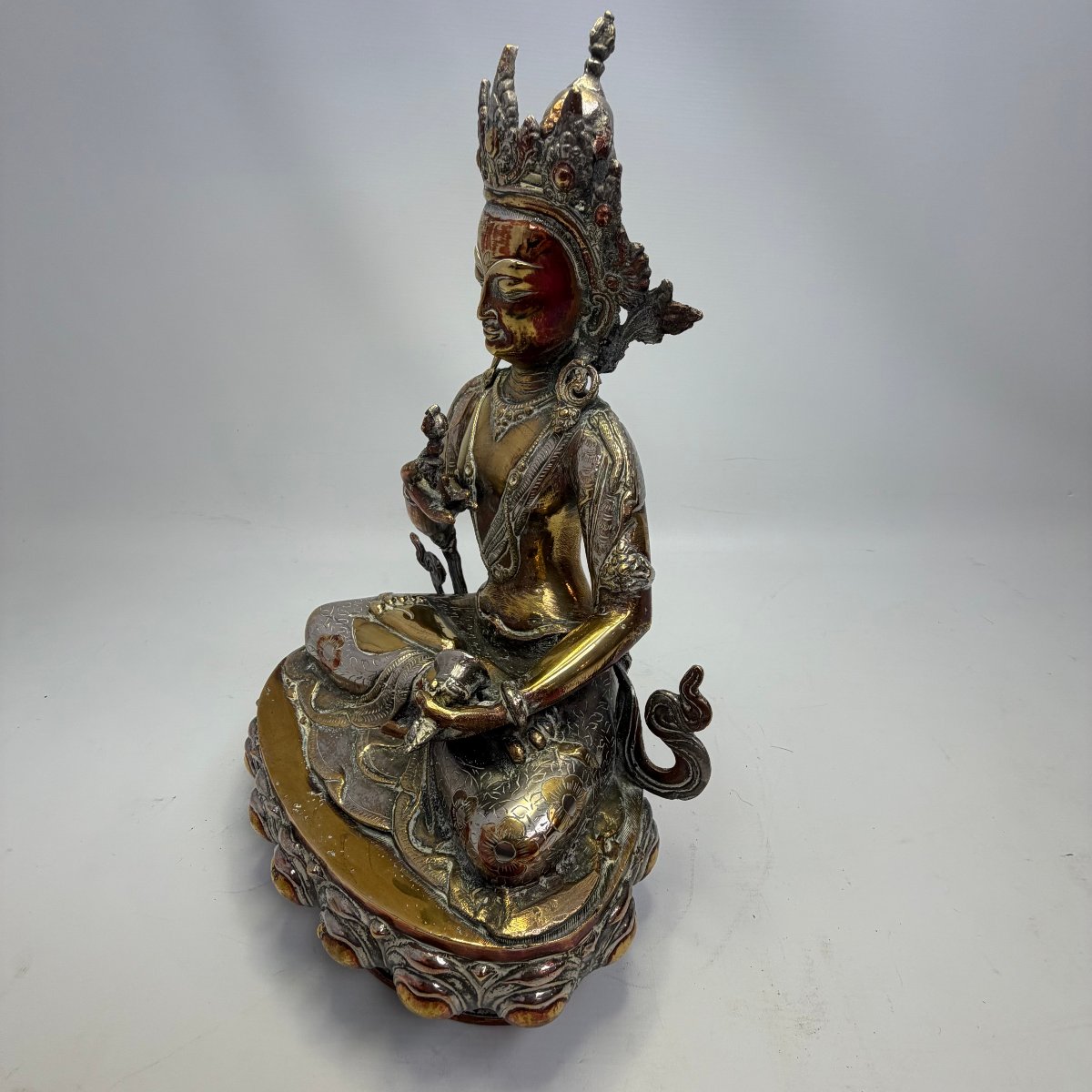 Large Statue Of Vajrasattva Buddha-photo-7