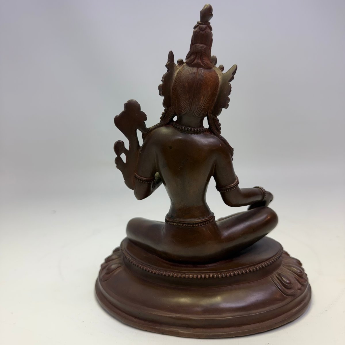 Ancient Bronze Sculpture Depicting Buddha Tara -photo-5
