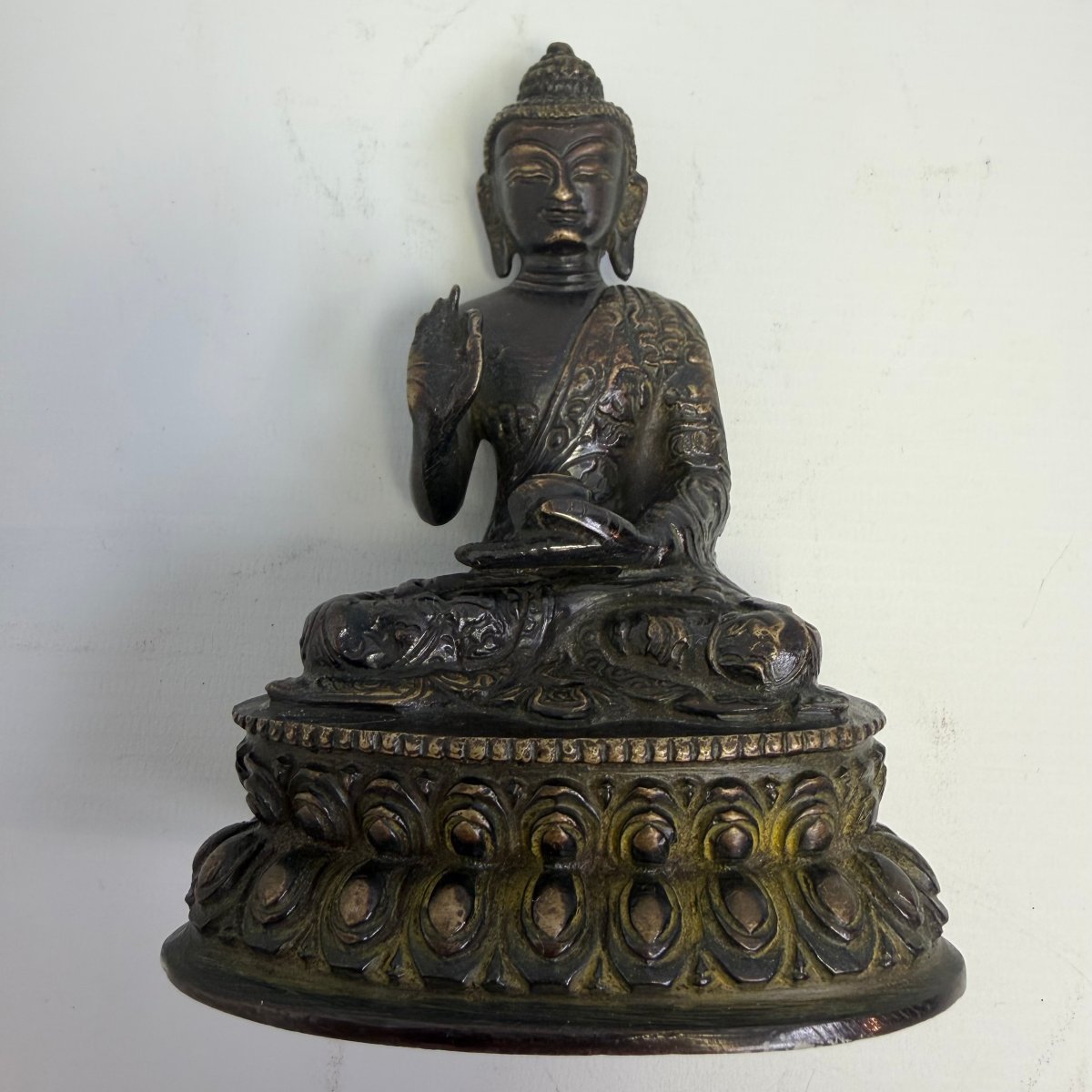 Ancient Bronze Statue Of Bhaisajyaguru Buddha, Bhaisajyaguru-photo-1