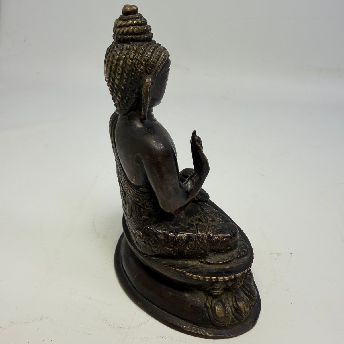 Ancient Bronze Statue Of Bhaisajyaguru Buddha, Bhaisajyaguru-photo-3