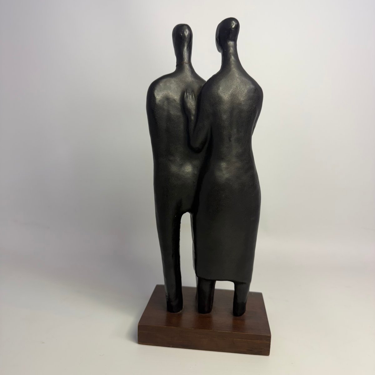 Ceramic Sculpture “couple” By Jacques Van De Vijver For Perignem -photo-4