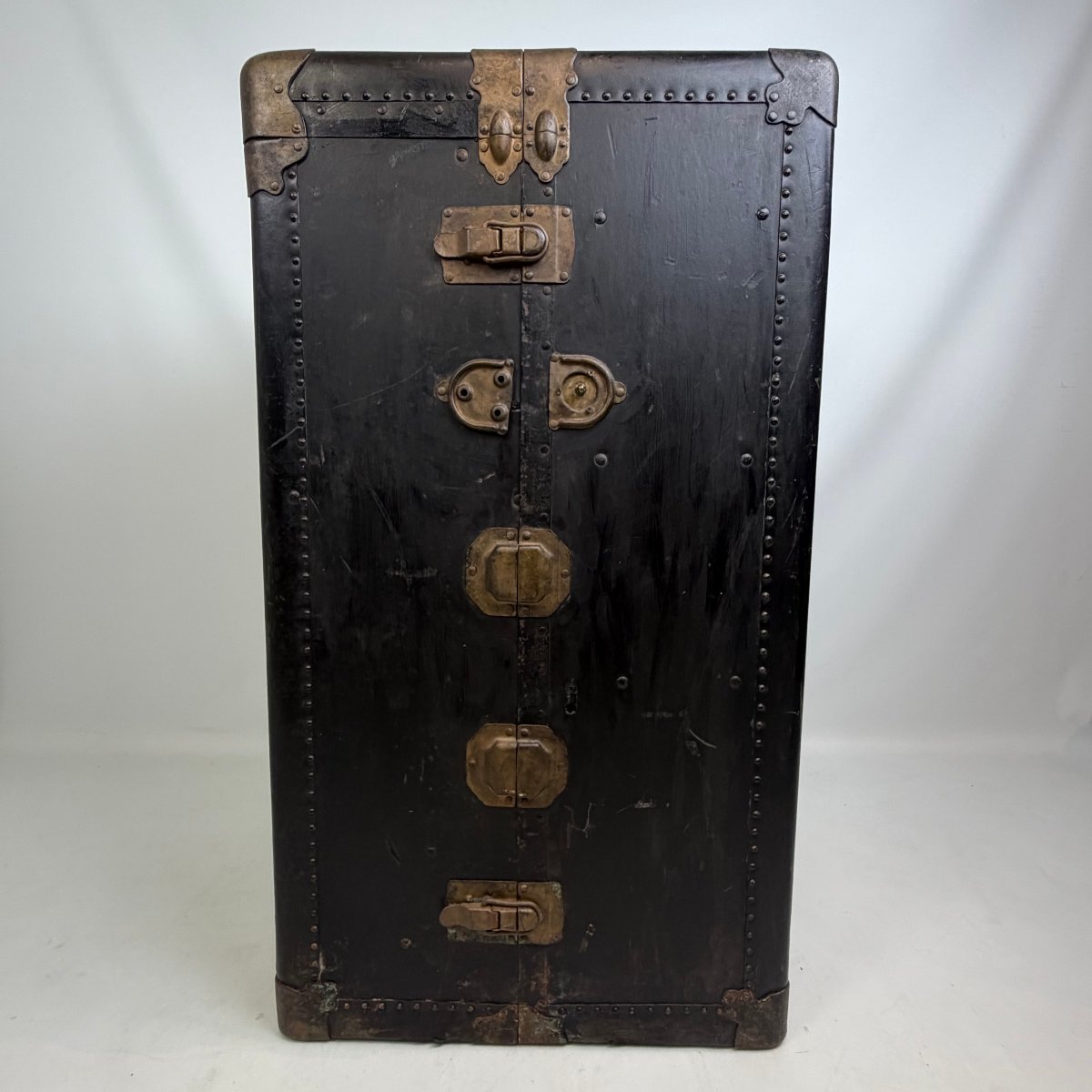 Large Antique Trunk For Clothes