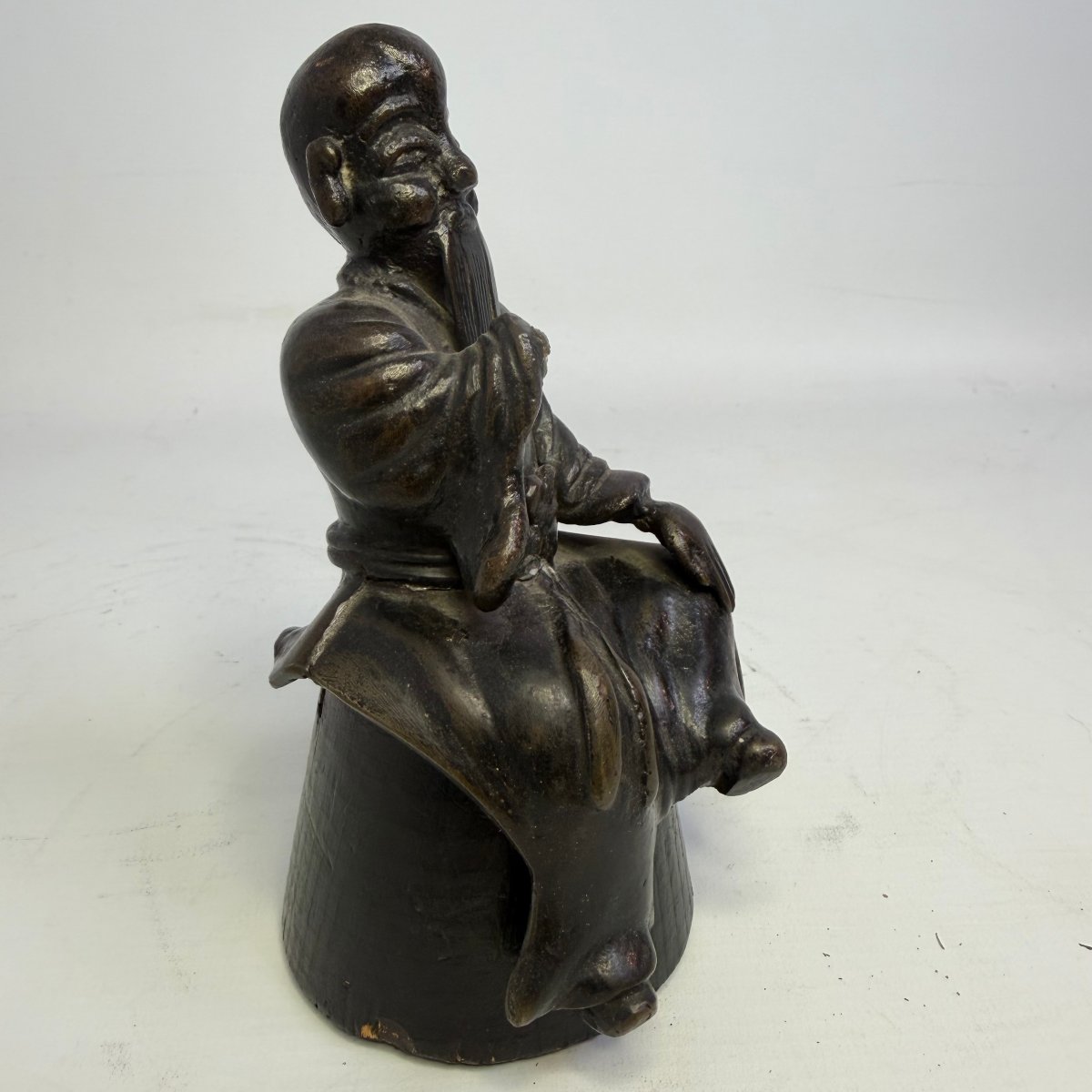 Ancient Chinese Bronze Sculpture Of Shouxing-photo-4