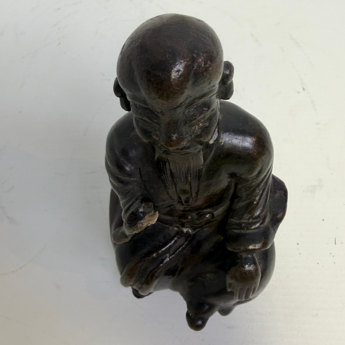 Ancient Chinese Bronze Sculpture Of Shouxing-photo-1