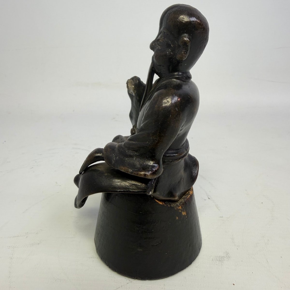 Ancient Chinese Bronze Sculpture Of Shouxing-photo-5