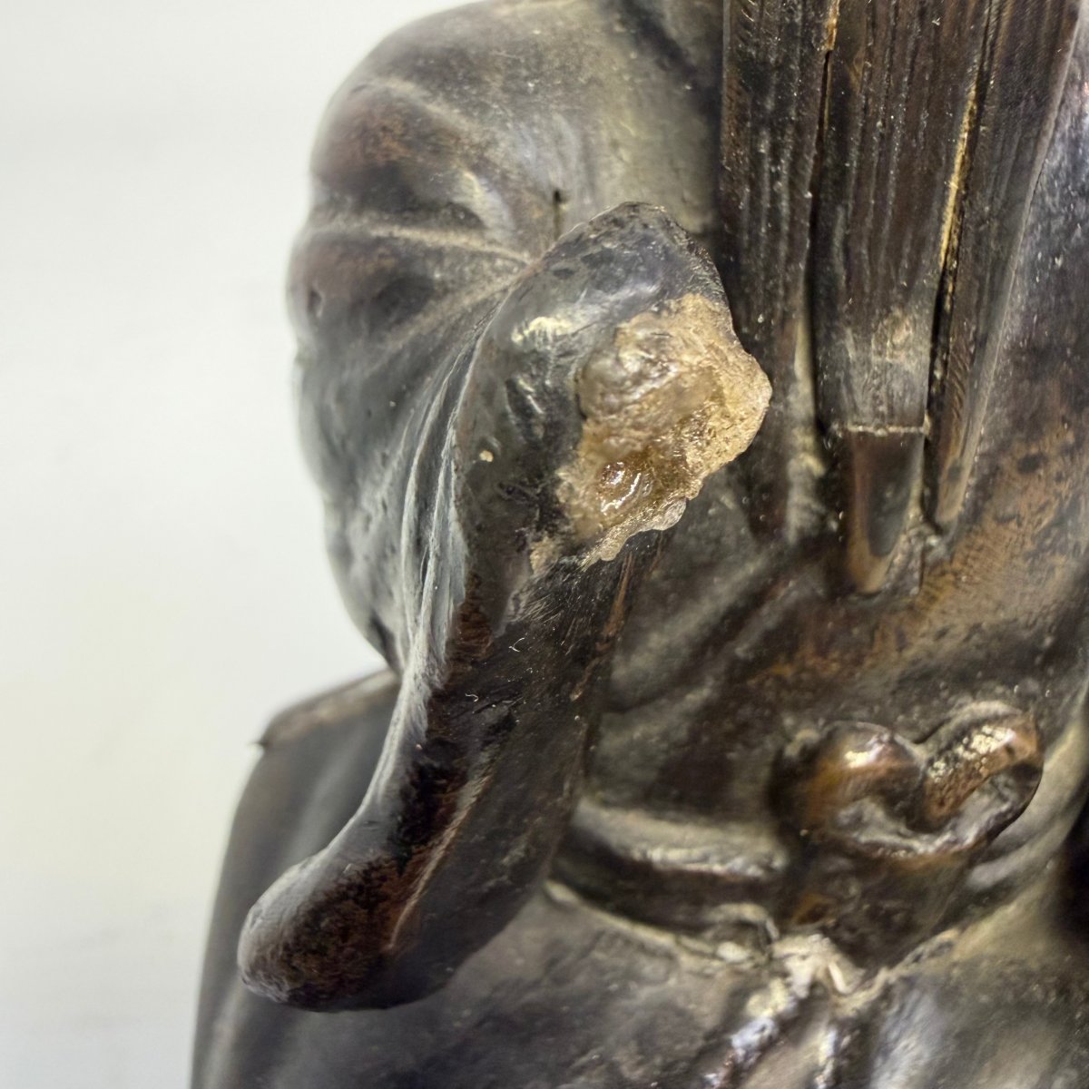 Ancient Chinese Bronze Sculpture Of Shouxing-photo-8