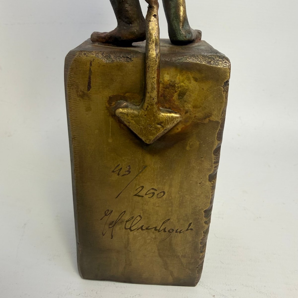 Sculpture en bronze « Olivier le Diable » de Jef Claerhout -photo-4