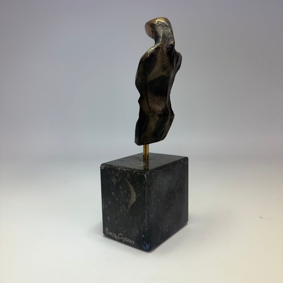  Bronze Sculpture On A Marble Pedestal By Boud Ceysens-photo-5