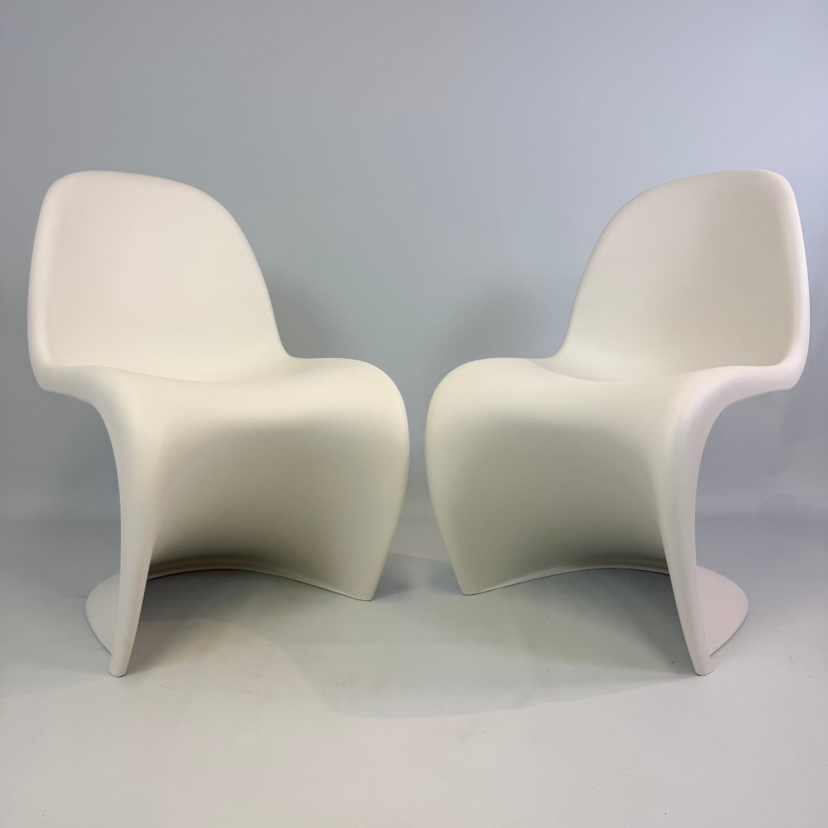 Ensemble de 6 chaises Panton pour Vitra  -photo-2