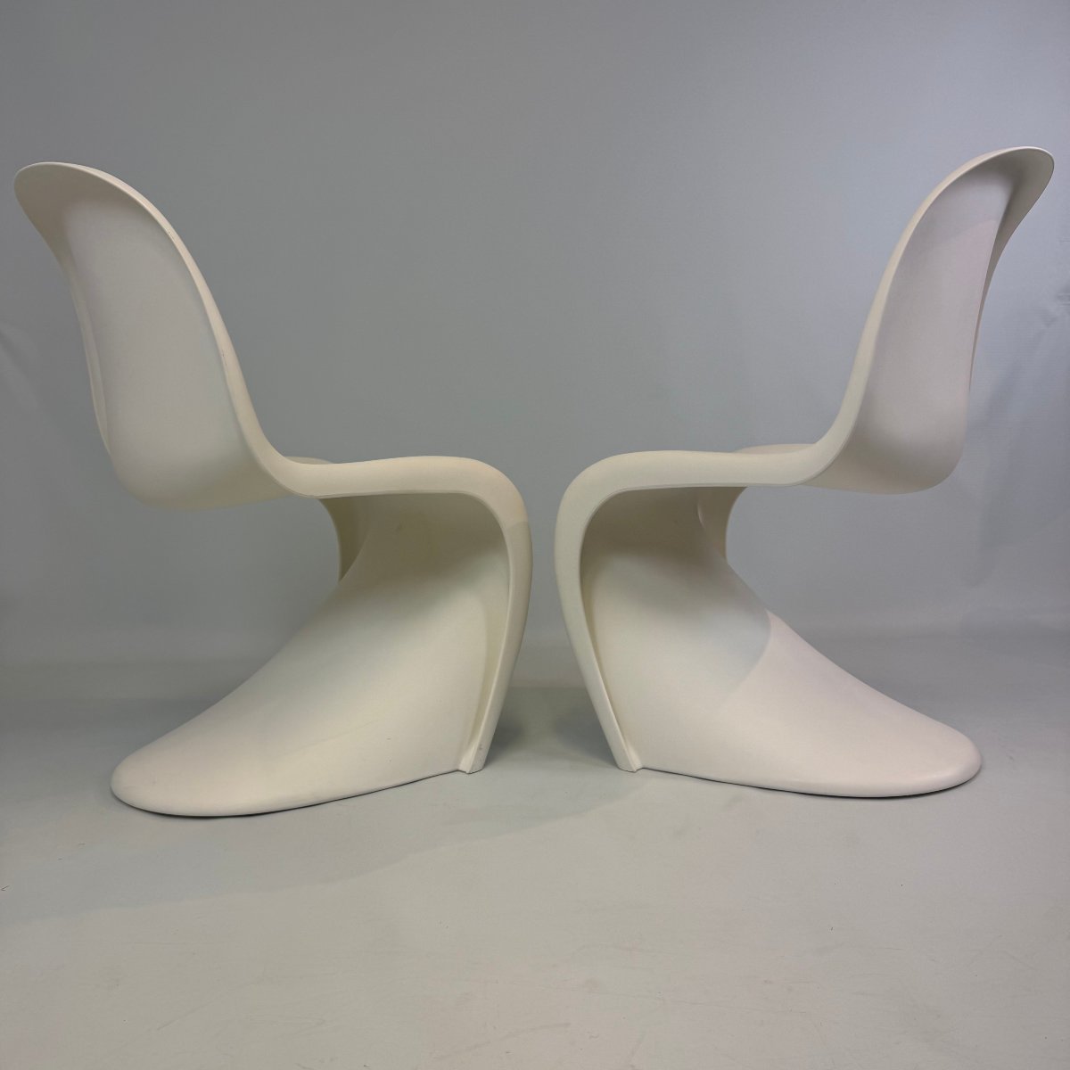 Ensemble de 6 chaises Panton pour Vitra  -photo-4