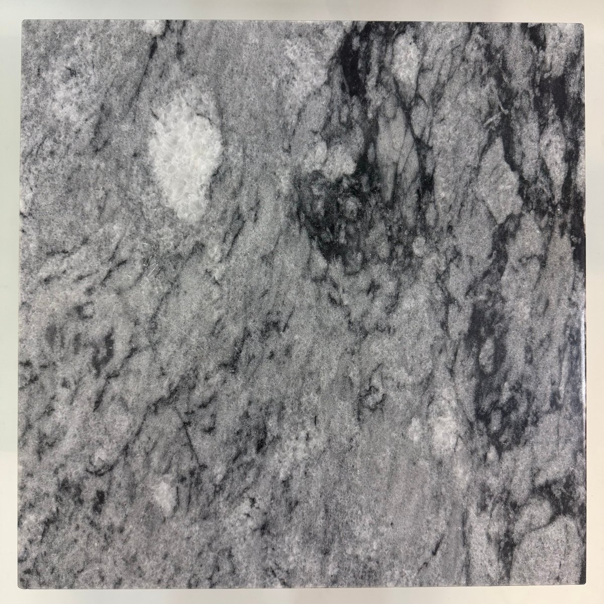 Table d'appoint en marbre de Jacques Goossens-Bara -photo-3