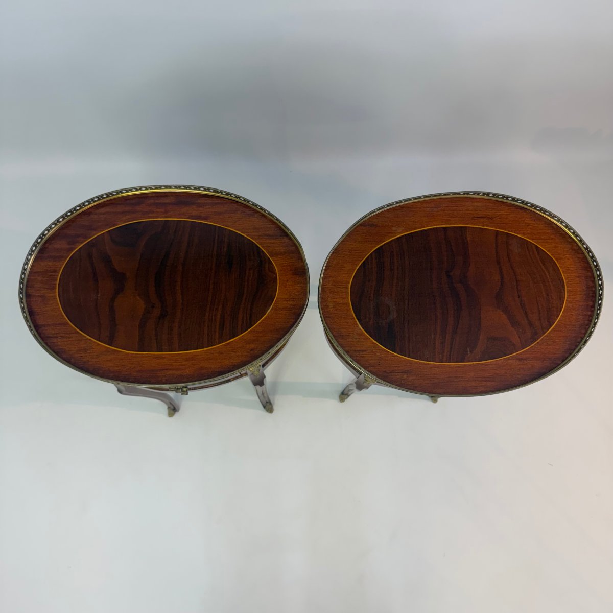 A Pair Of Antique Louis XVI-style Nightstands -photo-4