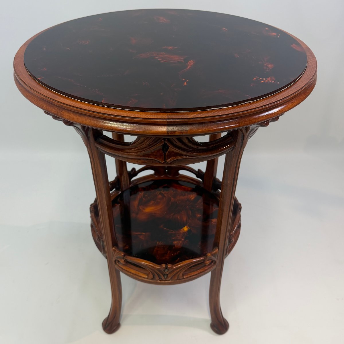 Art Nouveau-style Side Table -photo-2