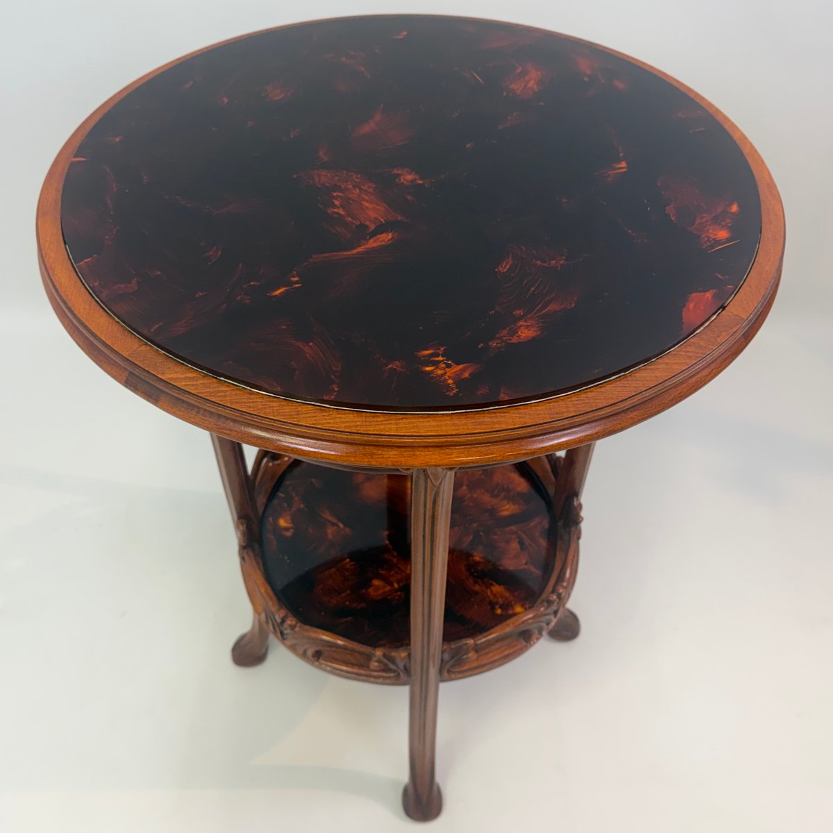 Art Nouveau-style Side Table -photo-2