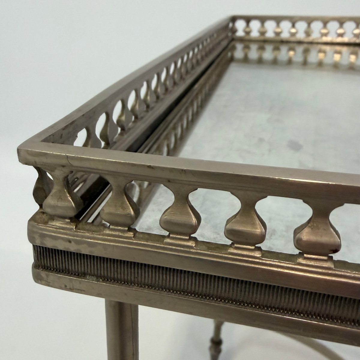  Table d'appoint signée Maison Jansen -photo-6