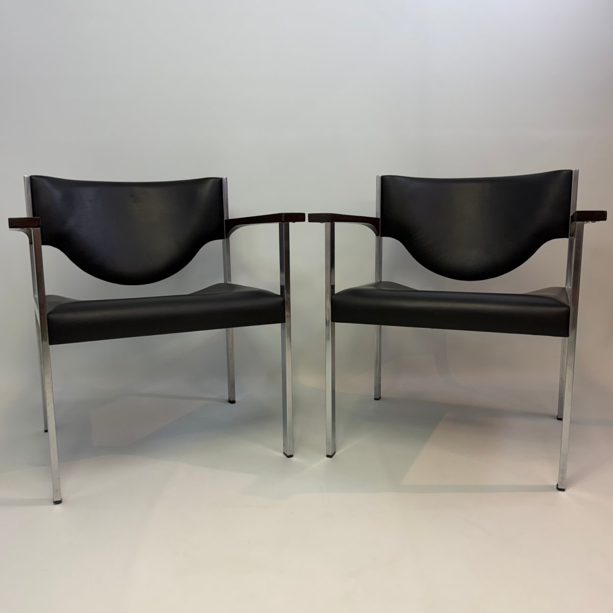 Lot de 2 fauteuils modèle 206 de Team Form AG pour Lübke -photo-2