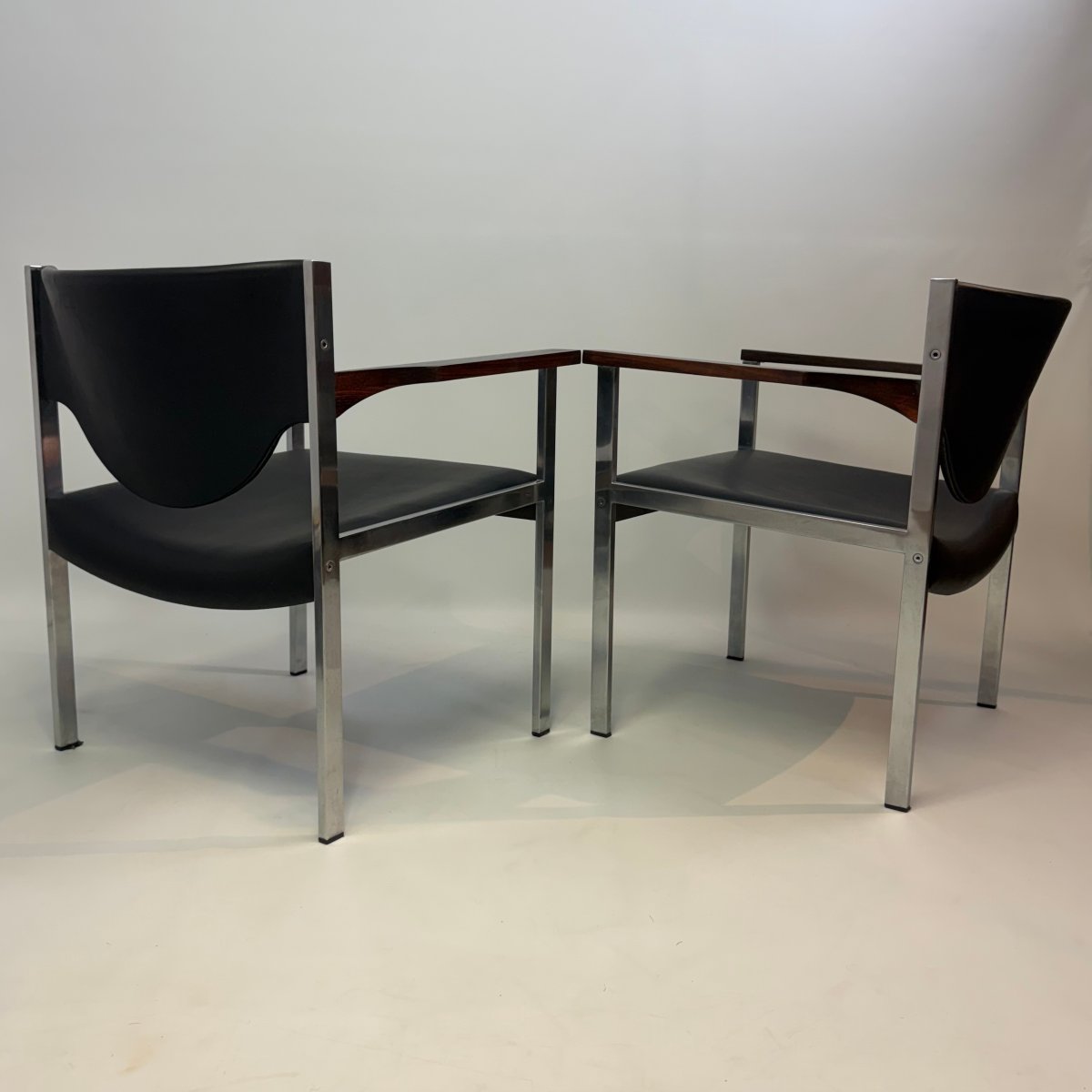Lot de 2 fauteuils modèle 206 de Team Form AG pour Lübke -photo-3