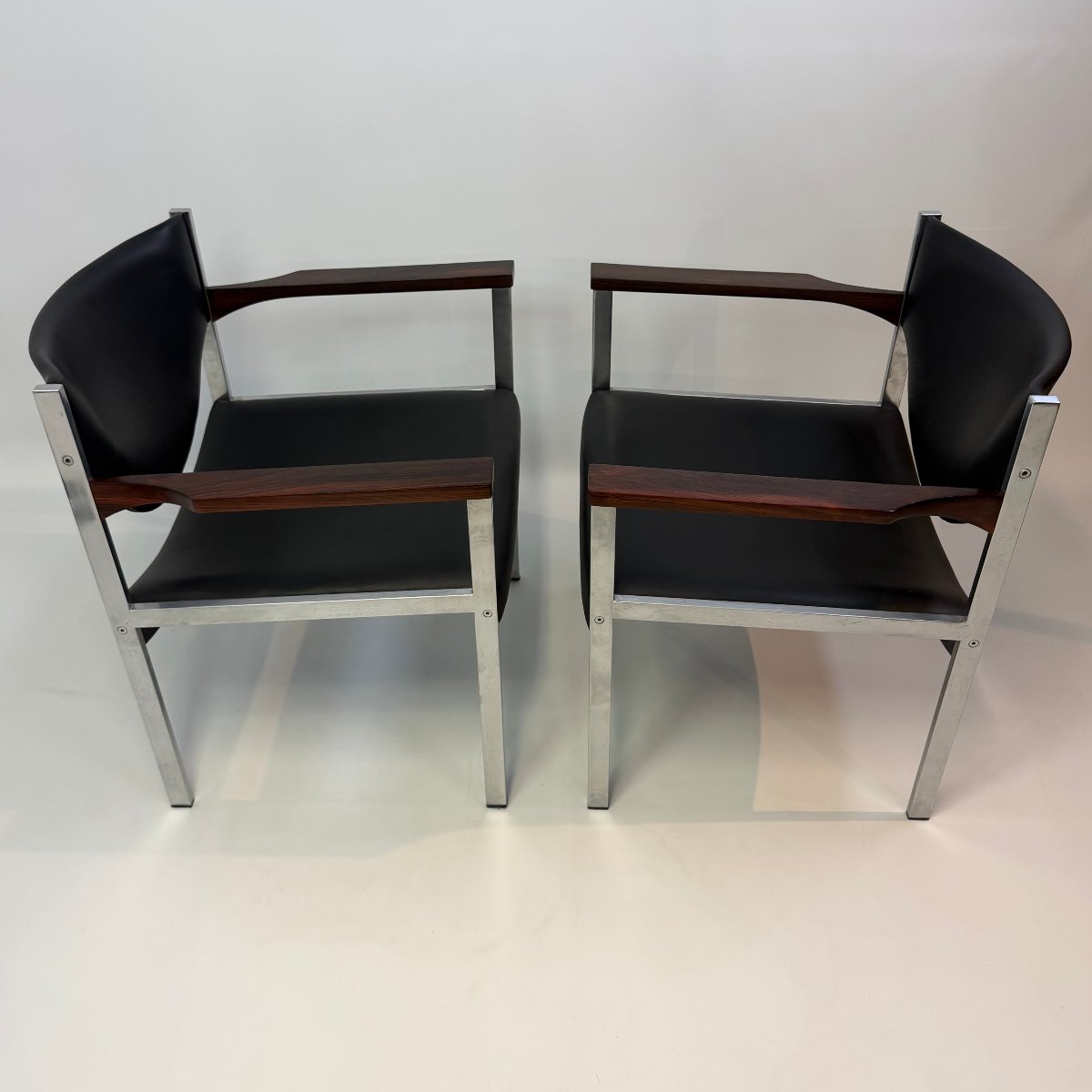 Lot de 2 fauteuils modèle 206 de Team Form AG pour Lübke -photo-8