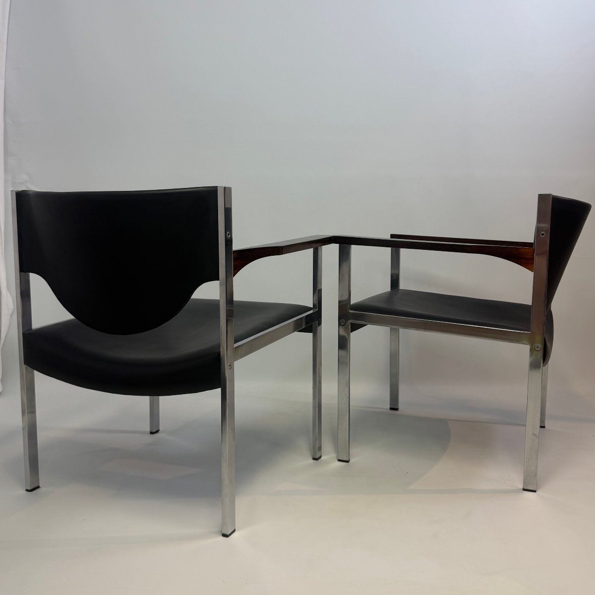 Lot de 2 fauteuils modèle 206 de Team Form AG pour Lübke-photo-7