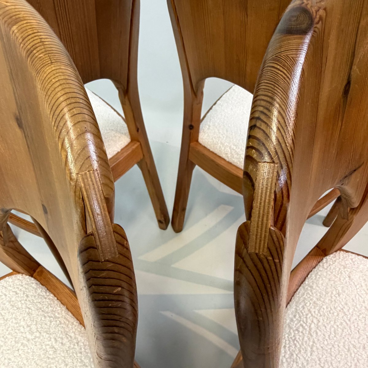 Set Of 4 Koefoed-style Chairs-photo-4