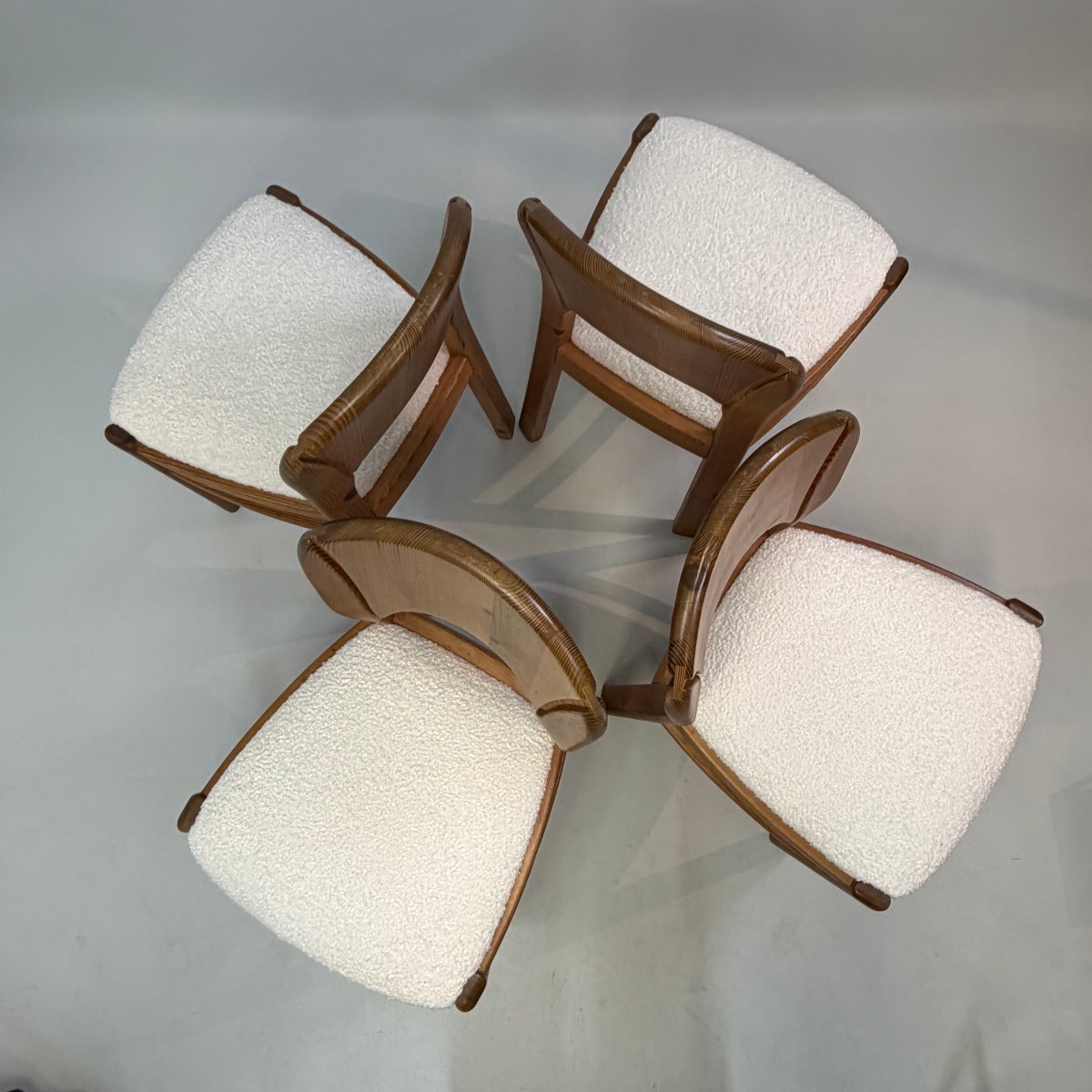 Set Of 4 Koefoed-style Chairs-photo-5